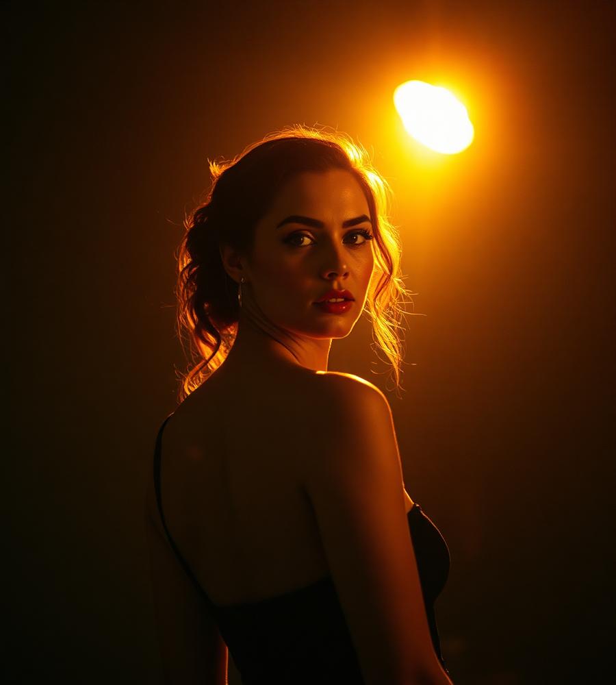 Cinematic portrait